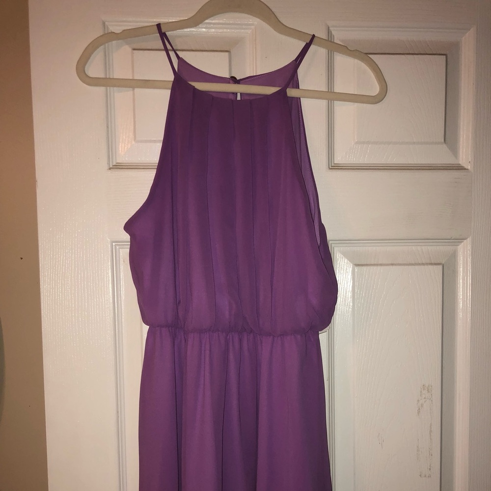 New lilac purple summer dress